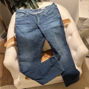 AG Adriano Goldschmied Classic Blue Straight Leg Jeans